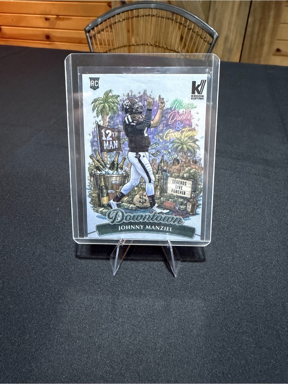 Johnny Manziel Texas A&M Custom Football Card